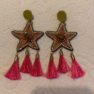 🐬Star Tassel Earrings